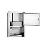 Alpine Industries Centerpull Paper Towel Dispenser, Stainless Steel (495)~#|#~EE5ACAFE-3EC9-45D6-83B26BC0E4AA21D0_sc7