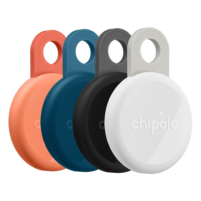 Chipolo LOOP Bluetooth Tracker, Assorted Colors, 4/Pack image 1