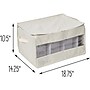 Honey-Can-Do Polyester Stemware Storage Box, Natural, 2/Set (SFT-09239)~#|#~EE5CC448-72E9-4C3E-861A6A35E0478F7D_sc7