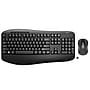 Staples TECH Wireless Keyboard and Mouse Combo, Quiet Typing, Optical Mouse, Black~#|#~EE5DC9AA-35B4-4635-AD43D8BBF874F478_sc7