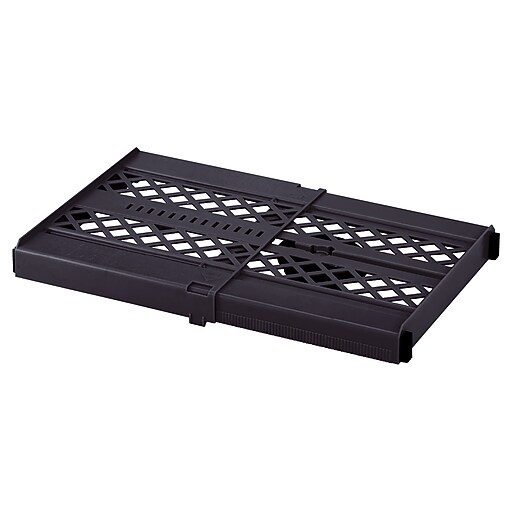 Bostitch Lockermate Expandable Locker Shelf, Black (05024) Staples