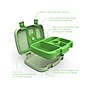 bentgo Kids Bento Box, 5-Compartment, Green, 19 oz. (BGOKIDS-G)~#|#~EE663D46-BFB9-4D77-AE0C74E5785D7DB1_sc7