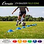 Champion Sports Plastic Saucer Field Cone Set, Assorted Colors, 48/Set (CHSSCXSET)~#|#~EE666EAB-1F1A-4A6B-98BBDB82A2587869_sc7