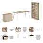 Bush Business Furniture Vista 72"W Desk with Lateral File Cabinet and Bookcase, Natural Elm (VST011NESU)~#|#~EE681977-E3FB-4665-8E77E442F0D0BBB4_sc7
