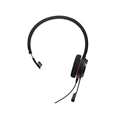 Jabra Evolve 20 Noise Canceling Mono Headset Microphone, Over-the