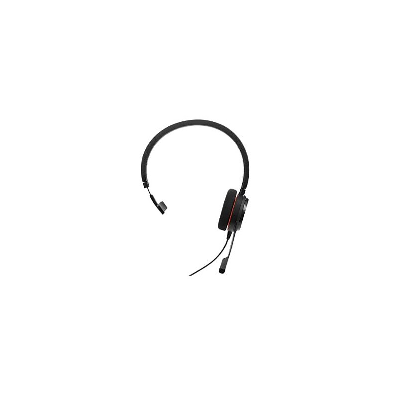 Jabra Evolve 20 Noise Canceling Mono Headset Microphone, Over-the-Head, Black (GSA4993-823-109) image 1
