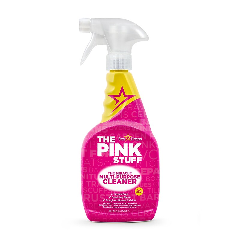 The Pink Stuff Miracle Multipurpose Cleaner & Degreaser Spray, 25.4 Fl Oz. (82382) image 1