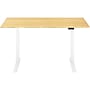FlexiSpot E7 Pro 72"W Electric Adjustable Standing Desk, Bamboo/White (E7WPRO7230-LBZB)~#|#~EE725D28-6C2D-4889-AF2672EDCEF8B43A_sc7