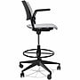 NIMA Fabric Drafting Stool with Footrest and Lumbar Support, Gray/Black (PSF1180)~#|#~EE73E631-5431-49FA-A38F801232D35005_sc7
