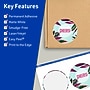 Avery TrueBlock Laser/Inkjet Circle Multipurpose Labels, 3.5" Dia., White, 100/Pack (94514)~#|#~EE7C78E2-2FC8-4D6B-AC0B0B076DC6C5C1_sc7