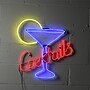 National Tree Company 23" LED Light Strip Cocktails Sign (DF-19010010L)~#|#~EE81E86C-74FD-4A05-8E5704F780232572_sc7