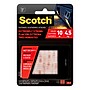 Scotch™ Extreme Fasteners, 1" x 1", Clear, 12/Pack (RFD7020)~#|#~EE8225D7-0322-4F10-B880DDDE8601FA82_sc7