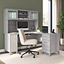 Bush Home Somerset 60"W L Shaped Computer Desk with Hutch, Platinum Gray (SET002PG)~#|#~EE82F3BD-3ED9-49A8-81BF66F9A608A8D3_sc7