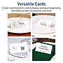 Avery Integrated Cards, 1-7/16" x 3.75", Matte White, 60/Pack (95289)~#|#~EE83499D-6D02-48EA-9D6DED2CFFE31C7E_sc7
