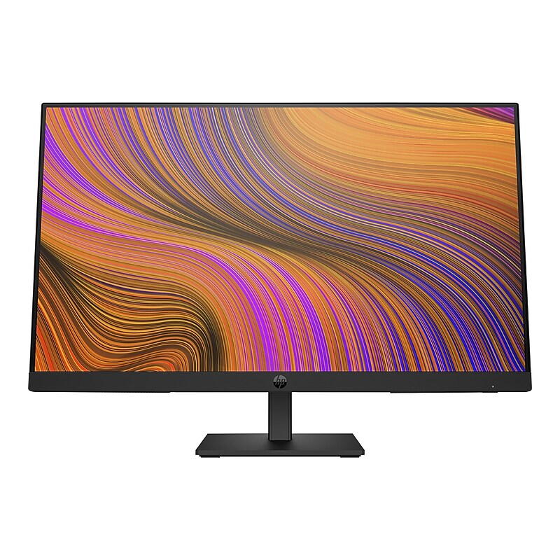 HP P24h G5 23.8" LED Monitor, Black (64W34AA#ABA) image 1