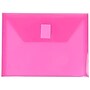 JAM Paper Premium Plastic Document File, Fuchsia Pink, 3/Pack (920V0FUX3)~#|#~EE8551B1-DB1B-46A7-8E031C84D19CD6B0_sc7