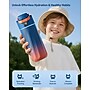 WaterH Boost Stainless Steel Vacuum Insulated Water Bottle, 16 oz., Orange/Blue (B003-MA-16oz-GOB-NA-WH)~#|#~EE8845B3-D62C-434F-BC98CE2234E36D0E_sc7