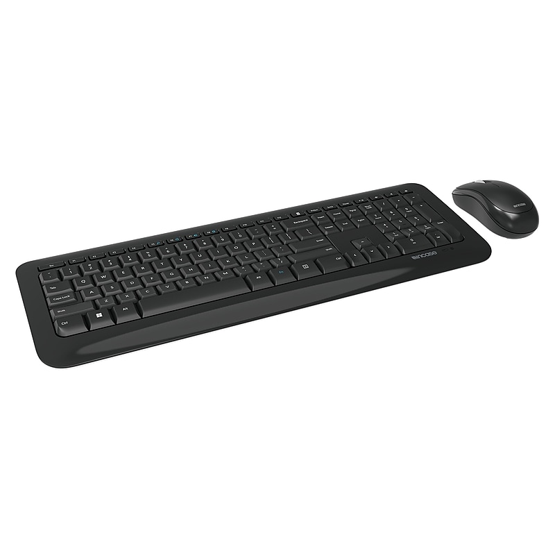 Incase Wireless Desktop 850 Designed by Microsoft Keyboard and Optical Mouse Combo, Black (PY9-00001) image 1