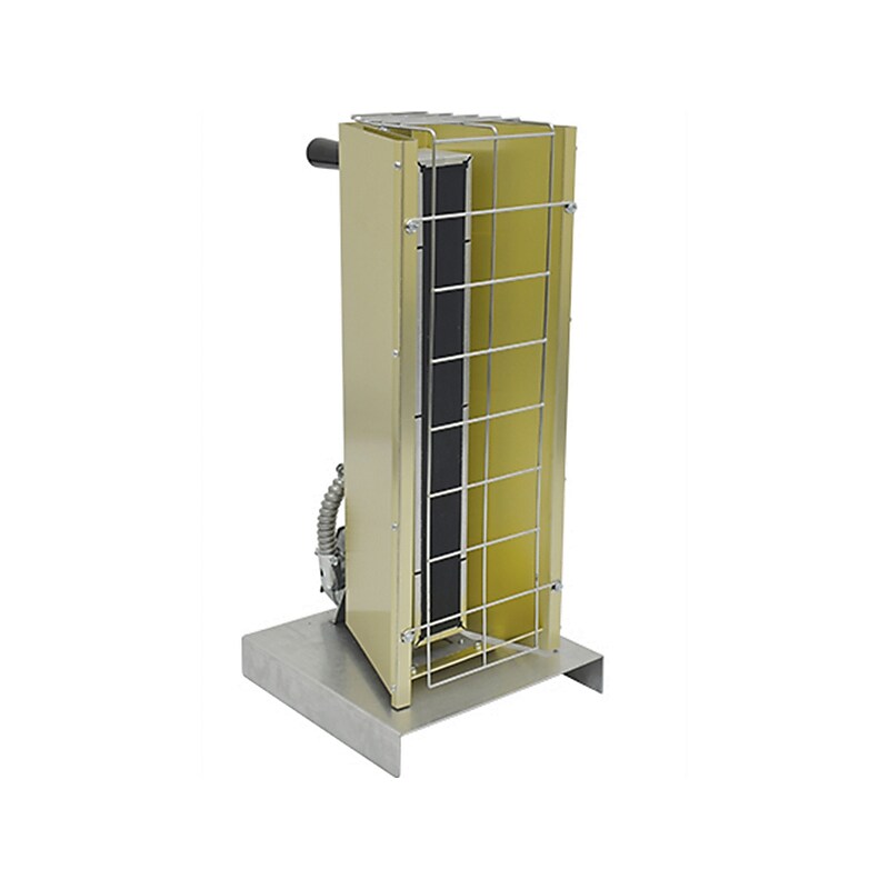 TPI Corporation Fostoria FSP 1450-Watt 10749 BTU Portable Indoor/Outdoor Infrared Electric Heater, Gold (04883702) image 1