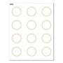 Avery Gold Border w/ Gold Dots Matte Blank Card, White, 120/Pack (S00-D1E)~#|#~EE9026C4-3B2F-4C0F-A95B71D86353D800_sc7