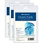Strathmore Creative Cards & Envelopes, 4.875" x 3.5", White, 6/Sheets, 3/Bundle (STTP20511-3) ~#|#~EE940420-4102-438D-83A78EFE1EC48A2F_sc7
