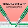 Sharpie Liquid Highlighter, Chisel Tip, Green, Dozen (24426/1754468)~#|#~EE964CF9-D905-4339-9BFF45C6D87294E6_sc7