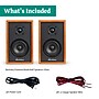 Electrohome Berkeley 2.0 Stereo Bluetooth Bookshelf Speakers with Built-in Amplifier, Teak (  (EB20)~#|#~EE96916E-95A6-4919-9C59698F681503FE_sc7
