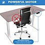 Mount-It! 55"W Electric Adjustable Standing Desk, Brown/White (MI-18062)~#|#~EE97AD40-FF28-4C02-8B45A80EEB0FF637_sc7