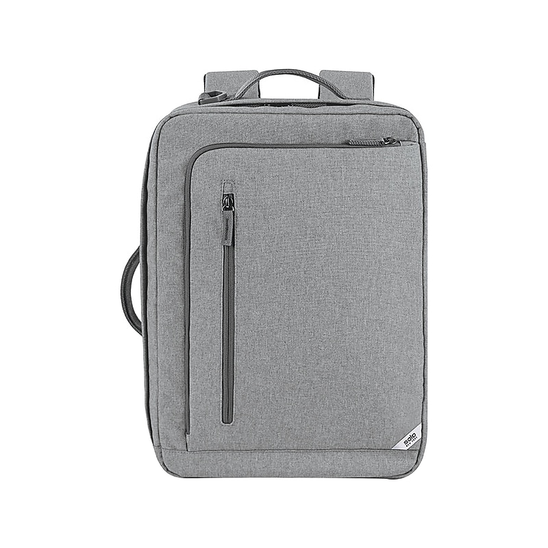 Solo New York Re:utilize Hybrid Backpack, Laptop Compatible, Heathered Gray (UBN762-10) image 1