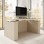 Bush Business Furniture Stratus 60"W Electric Rectangular Adjustable Standing Desk with Modesty Panel, Natural Elm (SUT003NE)~#|#~EE9BCDB4-CDE0-4EF1-B86B530F8D3A2EFF_sc7
