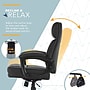 Click365 Classic Ergonomic Bonded Leather Swivel Executive Chair, Black (CCHR10022B)~#|#~EEA42BA4-5D8E-4FED-B7D3659FF438881D_sc7