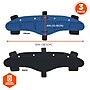 Chill-Its 6611 Hard Hat Cooling Sweatband Pad, Microfiber, Blue, 3/Pack (12447)~#|#~EEA65CF4-7567-40FE-B9BF2B5D7850A435_sc7