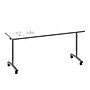 Correll 72"W x 30"D Adjustable Foldable Rectangular Training Room Table, Laminate, With Wheels, Frosty White Dry Erase~#|#~EEA71DC5-58E1-425F-87AAE37F018D6D76_sc7