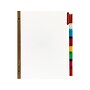 Staples Big Tab Insertable Paper Dividers, 8-Tab, Multicolor, Customizable Binder Dividers for Office & School~#|#~801A892B-A5A9-4187-9DAF3997BB956249_sc7