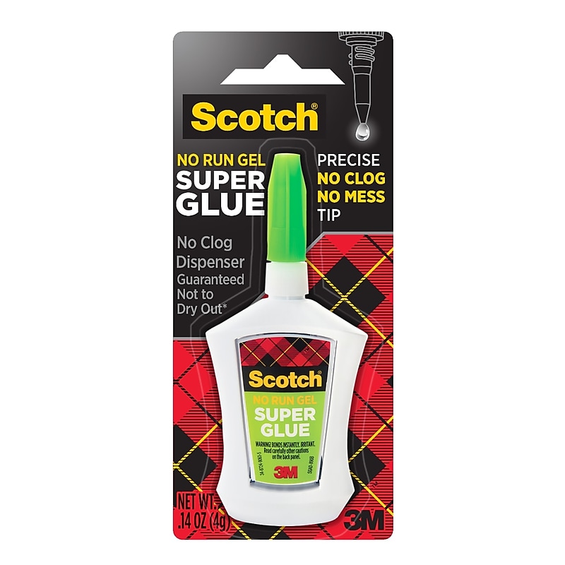 Scotch Liquid Super Glue, 0.14 oz., Tan (AD125) image 1