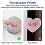 Avery Heart Shaped Laser/Inkjet Multipurpose Labels, 2-9/32" x 1-27/32", Clear, 120/Pack (94603)~#|#~EEBDF02D-0075-4C93-95B82E3BAF8D8CFA_sc7