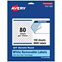 Avery Laser/Inkjet Circle Multipurpose Labels, .75" Dia., White, 8000 Labels/Box (94504)~#|#~EEBE7FE7-98A8-4B86-9940AD2537B4838F_sc7