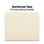 Staples 30% Recycled Reinforced File Folders, 1/5-Cut Tab, Letter Size, 100/Box (ST509000/509000)~#|#~EEC0C173-5417-4757-8106F59639A4BEF6_sc7
