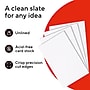 Staples Index Cards, 3" x 5", Blank, White, 500 Pack – Unruled Cards for Flashcards, Notes & Organization~#|#~EEC3A41B-C0AF-45DF-AC5C3EDEA1885E0B_sc7