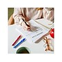 BIC Gel-ocity Quick Dry Retractable Gel Pen, Medium Point, 0.7 mm, Black Ink, 4/Pack (RGLCGP41-BLK)~#|#~EEC55BBA-7736-4844-938EB6B5F707EBF9_sc7