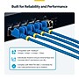 StarTech 0.5 ft. Ultra-Slim Cat6A Ethernet Cable, 34AWG, Blue (N6APATSTP34BLS-6IN)~#|#~EED132F2-8876-4AFF-BD8527BC20B0B7F0_sc7