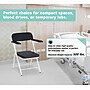 Viva Comfort Portable Phlebotomy Blood Drawing Chair, Black (ADI997-03-BLK-MK)~#|#~EED2C043-EB4B-453C-BFF55A0F274CDA26_sc7
