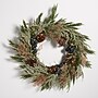 Safavieh 24" Pine Wreath with Pine Cones & Blueberries (FXP1094A)~#|#~EED32609-B7AF-431E-A90EB8F291EA5ABC_sc7