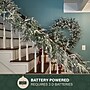 Fraser Hill Farm 9' Real Feel Pre-Lit Artificial Christmas Garland (FFRF108G-5MSN)~#|#~EED6E206-11A7-447B-A56764BF04348F86_sc7