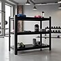 FlexiSpot 3-Shelf Metal Multi-Functional Storage Rack, 39.5" x 39.4" x 13.8", Black (CJ025-DJ)~#|#~EED9792B-16D9-47FB-B5CE90967AB54333_sc7