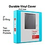 Staples 2" 3-Ring View Binder, D-Ring, Teal (ST55426)~#|#~EEDB2467-3EC6-4772-83BEEA78DE75DE45_sc7