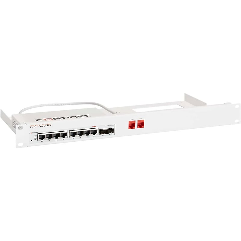 Rackmount.IT FS 108F Network Device Mounting Kit, White (RM-FR-T17) image 1