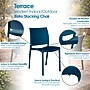 Regency Niche Terrace 5-Piece Square Dining Set, 31.5"D x 31.5"W, Coastal Navy (TOB3131NV41NV)~#|#~EEECCC86-4797-42FF-80CAF6158306556E_sc7