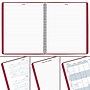 2027-2028 AT-A-GLANCE 9" x 11" Calendar Year Monthly Planner, Faux Leather Cover, Red (70-250-13-27)~#|#~EEEE9FEA-F728-4144-AD385BA467B16F12_sc7