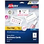 Avery Clean Edge Business Cards, 2" x 3 1/2", Glossy White, 200/Pack (8859)~#|#~EEF06119-84CB-485B-8EFBA086817D8F33_sc7
